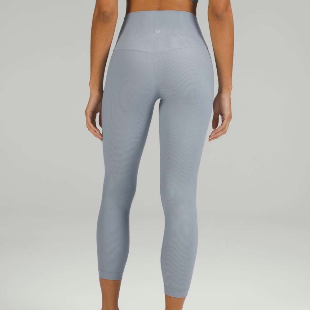 Lululemon Align Ribbed High-Rise Pant 25" Chambray